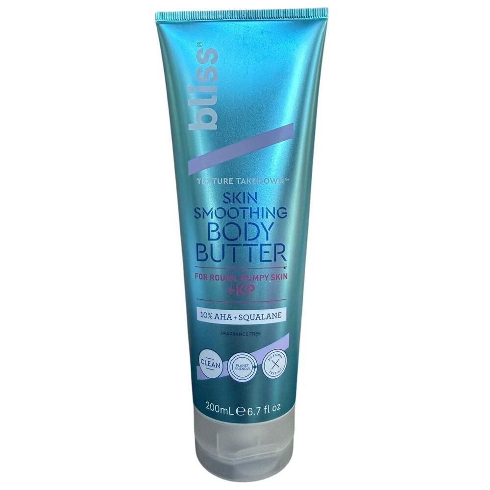 Bliss Body Butter Texture Takedown Lotion 6.7oz – Smooths KP & Rough Skin – New